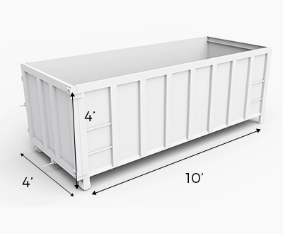 6 Cubic Yard Container