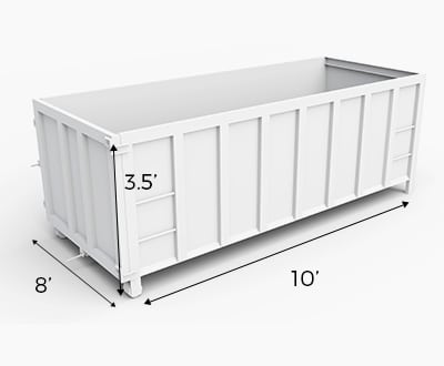 10 Cubic Yard Container