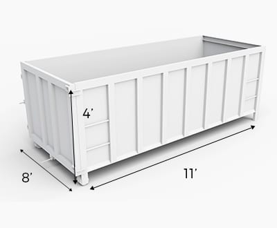 13 Cubic Yard Container