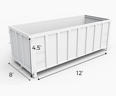 16 Cubic Yard Container