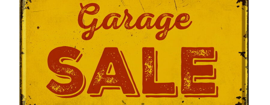 dumpster rental for garage sale