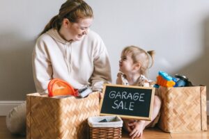 decluttering with kids